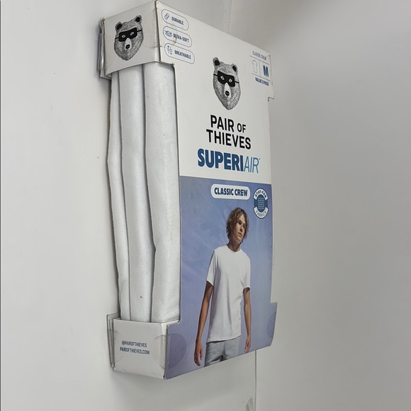 White Comfort-Fit Undershirts for Everyday Wear - Picture 2 of 3